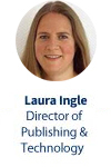 Laura Ingle, directora del Departamento de publicación y tecnología