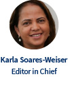 Karla Soares-Weiser, Chefredakteurin