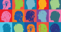 Different People, Men and Women, Head profiles pattern