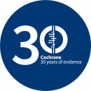 Cochrane's 30th anniversary logo