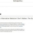 Reframing the debate: 'alternative' vs. 'traditional' medicine