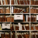 wall of files that is overfull