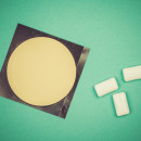 Picture of nicotine patch and chewing gum
