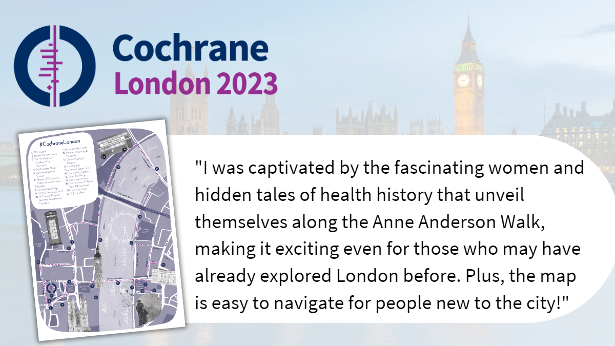 Anne Anderson Walk #CochraneLondon