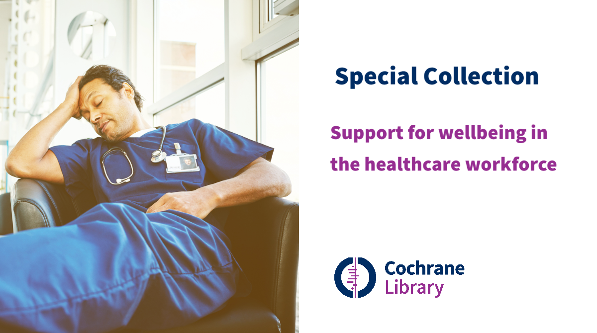 Special Collection banner - healthcare worker in chair