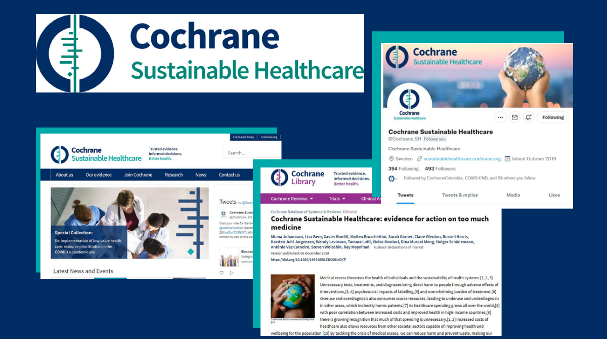 In this interview with Dr. Minna Johansson, Cochrane Sustainable Healthcare Field Director we learn more about the work of this field