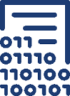 Icon: binary code