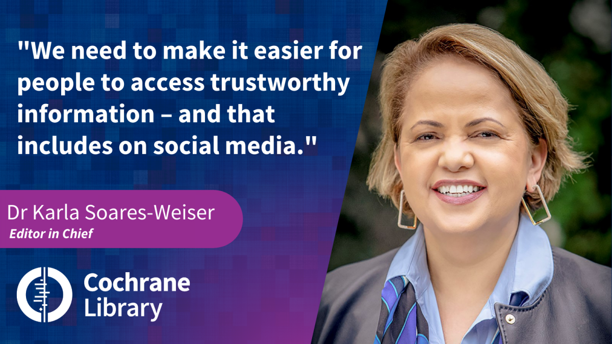 "We need to make it easier for people to access trustworthy information – and that includes on social media."