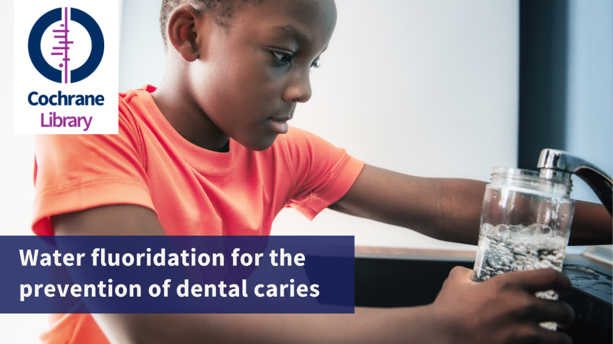 Water fluoridation for the prevention of dental caries