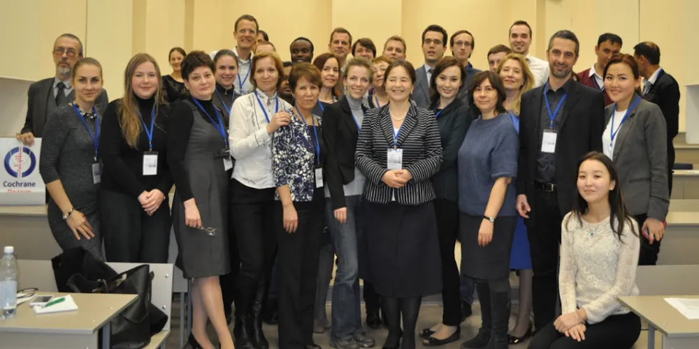 Group of people at a workshop